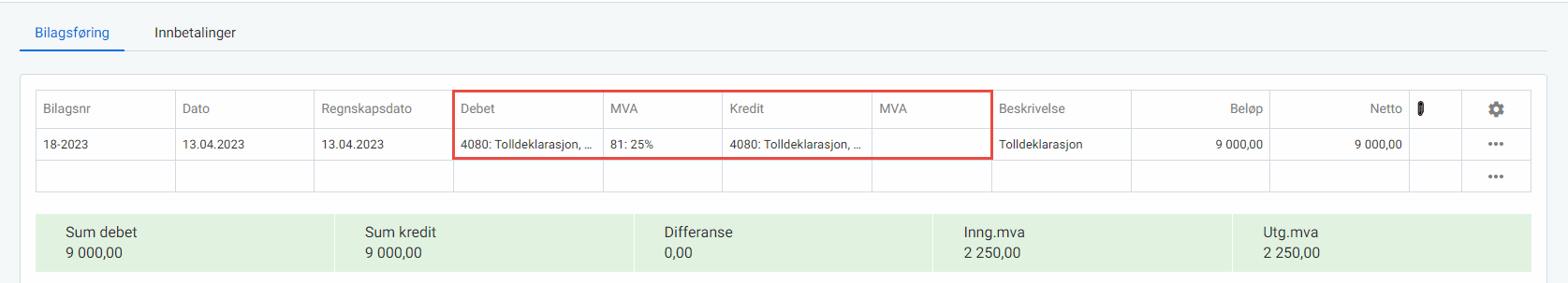 CS.Bokføring av MVA ved innførsel.uni.5.png CS.Bokføring av MVA ved innførsel.uni.5.png