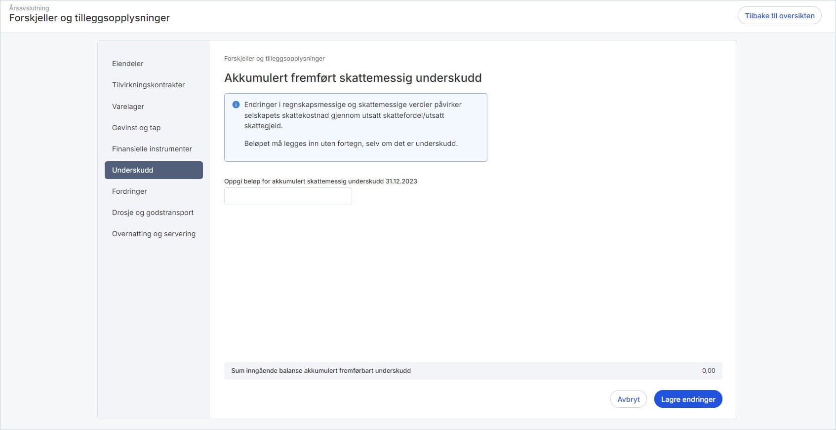 CS.Avskrivninger og tilleggsopplysninger –Underskudd 1.UM.jpg CS.Avskrivninger og tilleggsopplysninger –Underskudd 1.UM.jpg