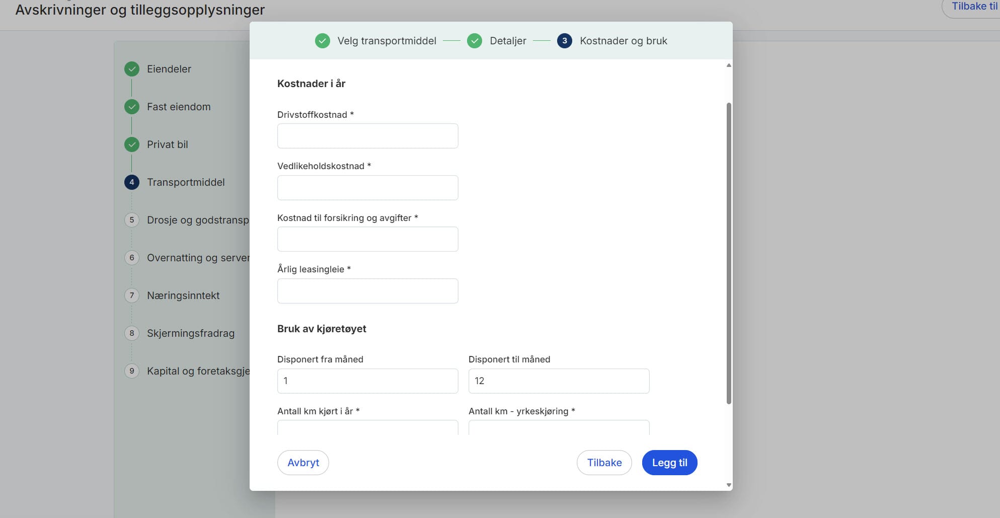 CS.Avskrivninger og tilleggsopplysninger – Privat bil og transportmidler 5.UM.jpg