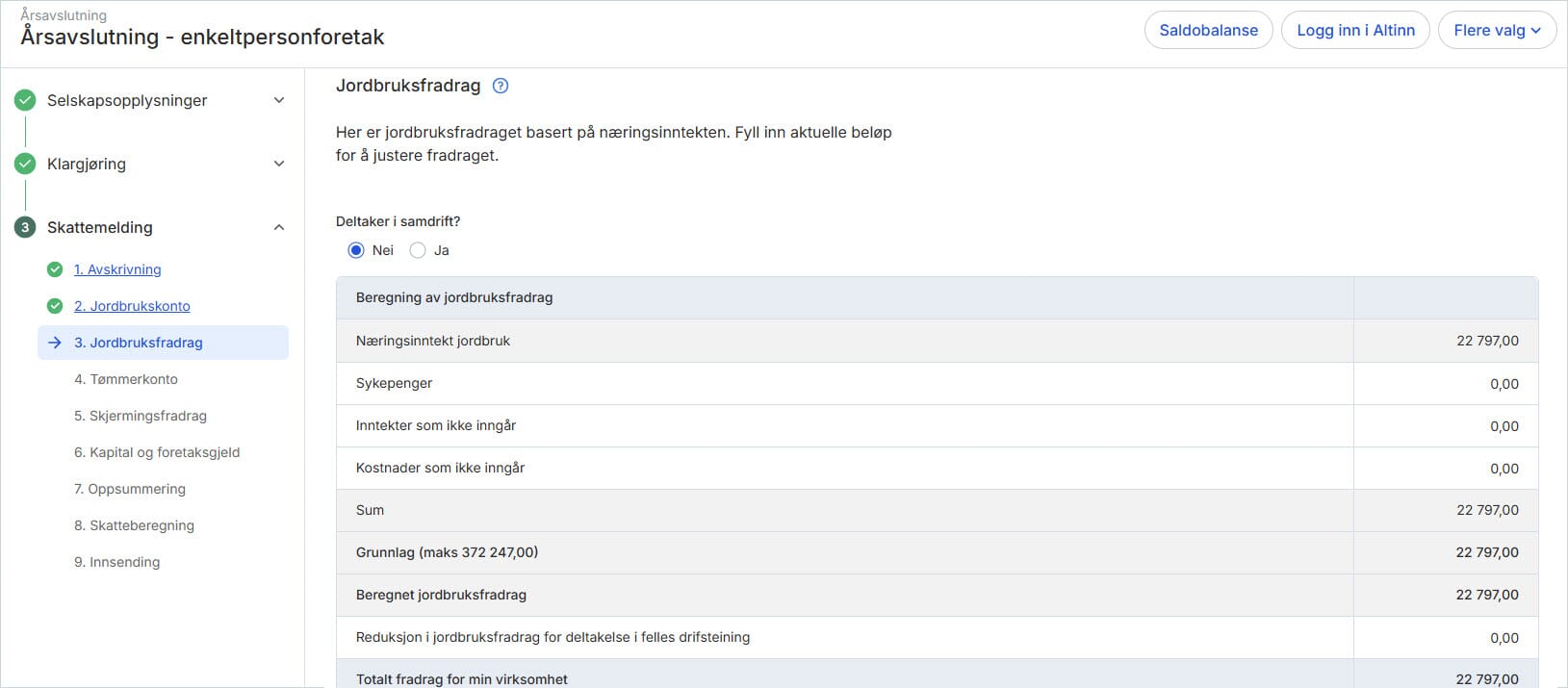 CS.Steg 3 Skattemelding Jordbruksfradrag 1.UM.jpg