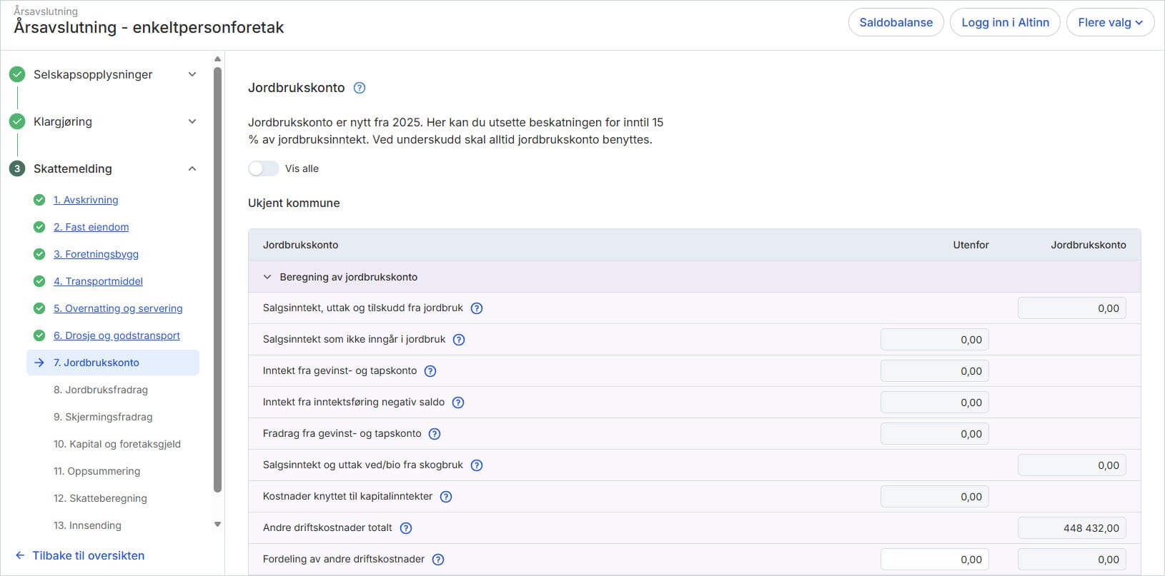 CS.Steg 3 Skattemelding Jordbrukskonto 1.UM.jpg CS.Steg 3 Skattemelding Jordbrukskonto 1.UM.jpg