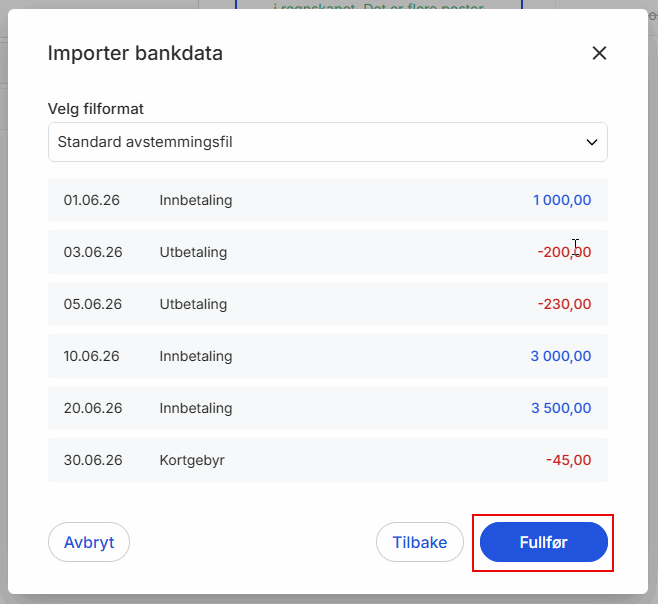 Importere kontoutskrift 5.png Importere kontoutskrift 5.png