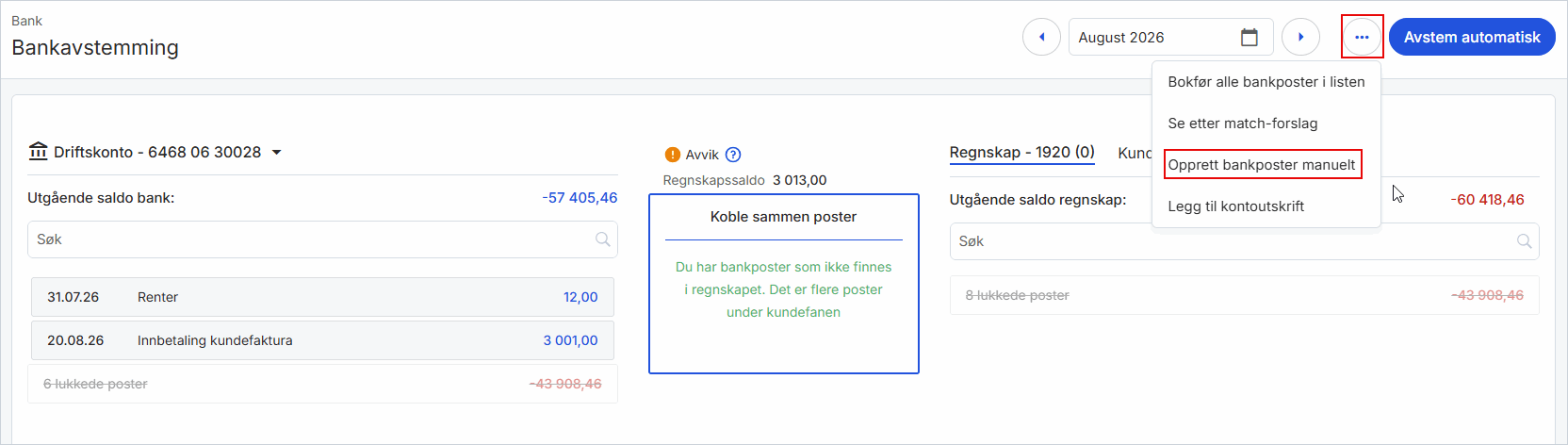 Opprett bankposter manuelt_1.png Opprett bankposter manuelt_1.png