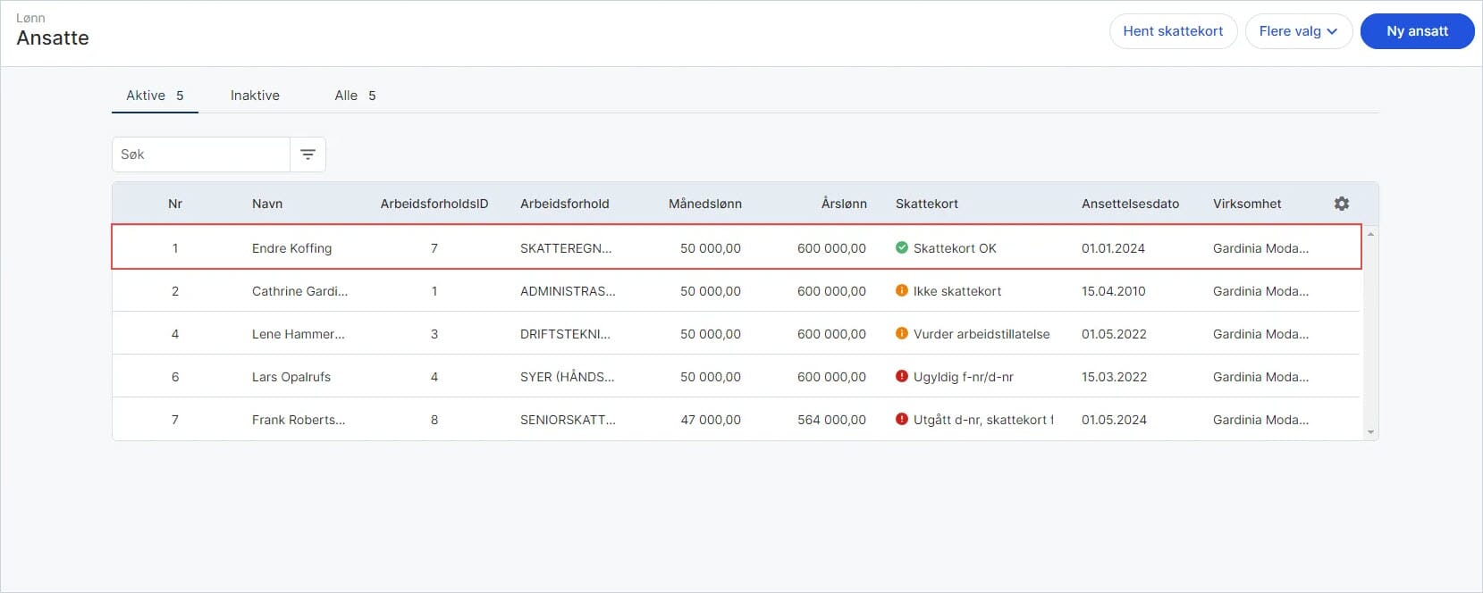 Opprett et nytt trekk for en ansatt 1.jpg Opprett et nytt trekk for en ansatt 1.jpg
