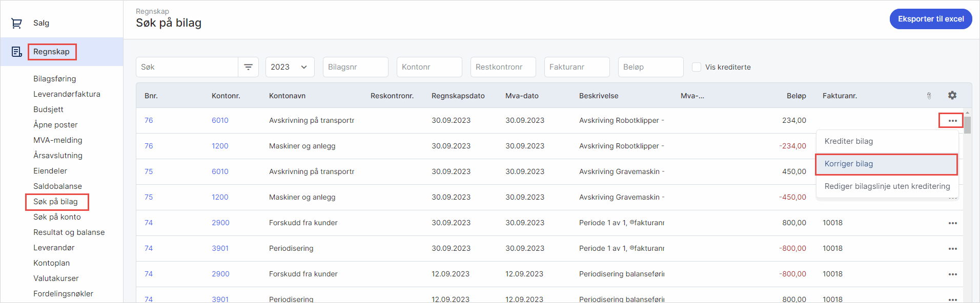 cs. Korrigere bilag fra bilagsregistrering 1 um.png cs. Korrigere bilag fra bilagsregistrering 1 um.png