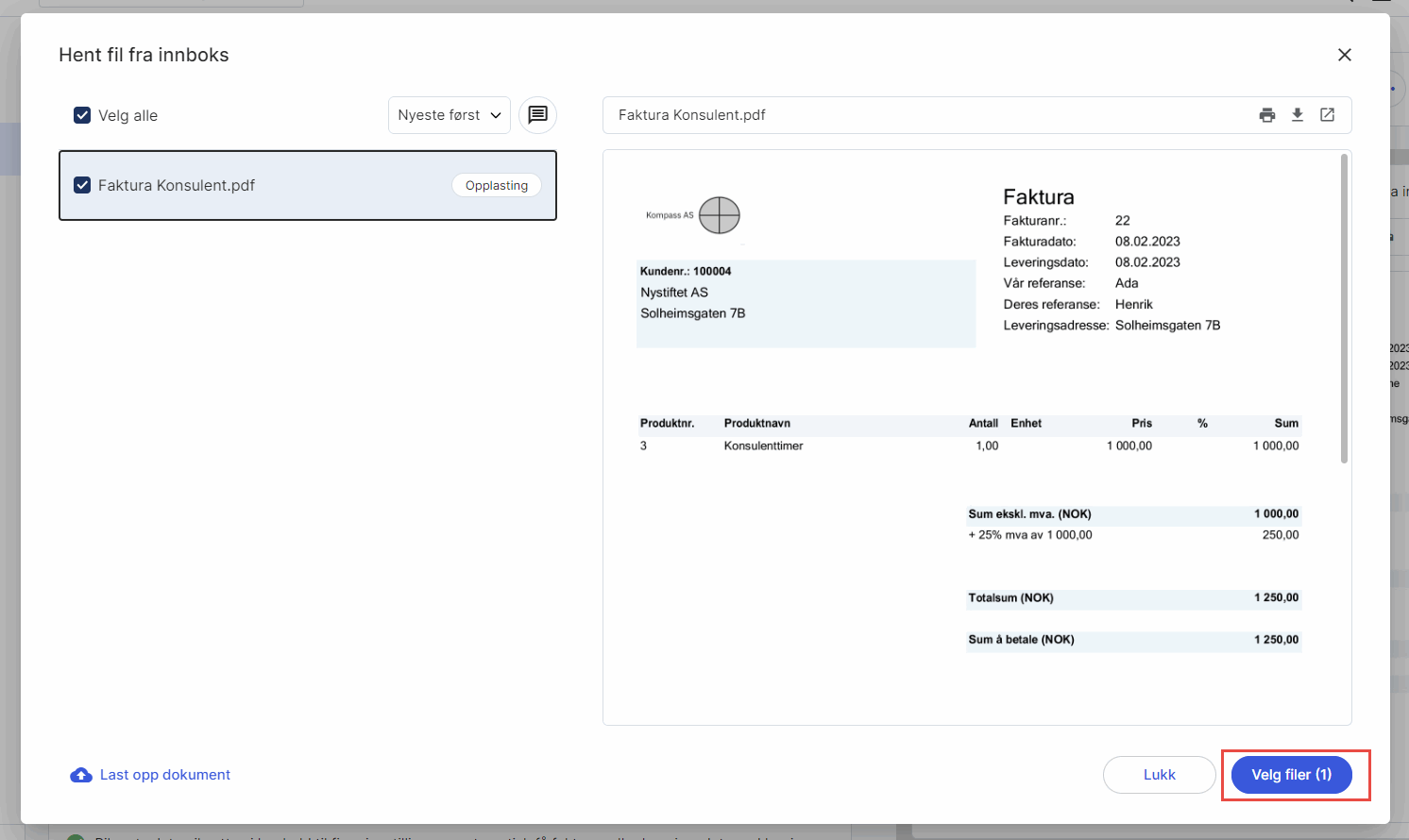 cs. Laste opp flere dokument i leverandørfaktura og bilag 2 um.png