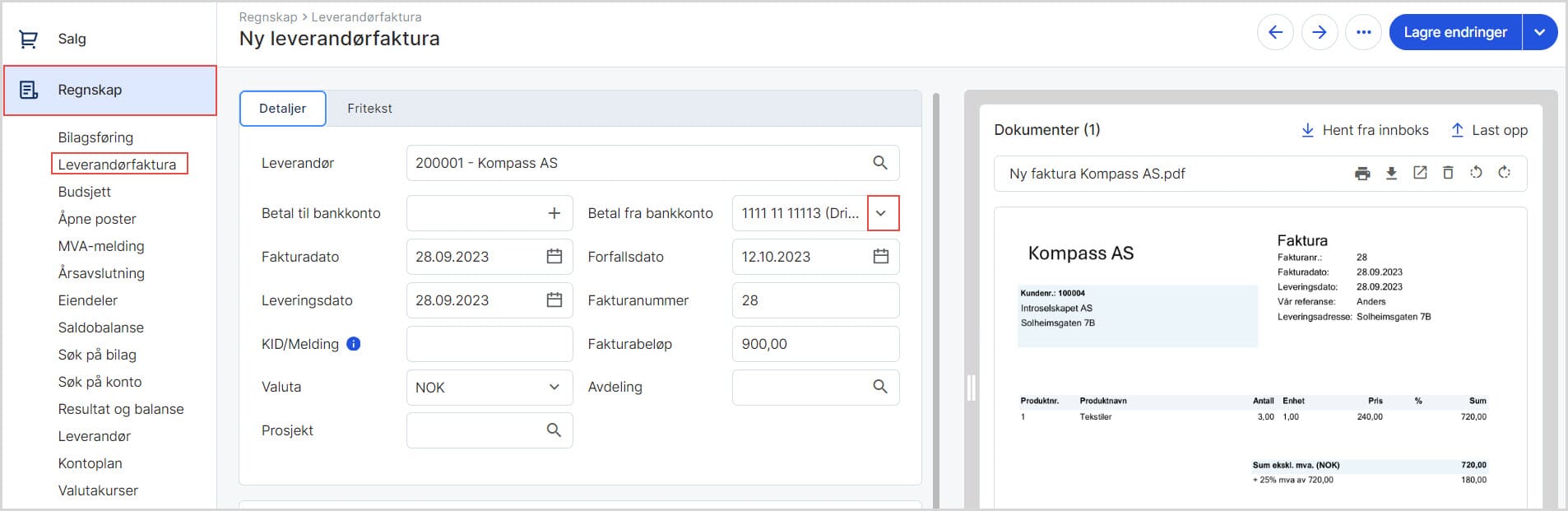 CS.Leverandørfaktura delbetale og utbetale fra flere kontoer.UM.1.jpg CS.Leverandørfaktura delbetale og utbetale fra flere kontoer.UM.1.jpg