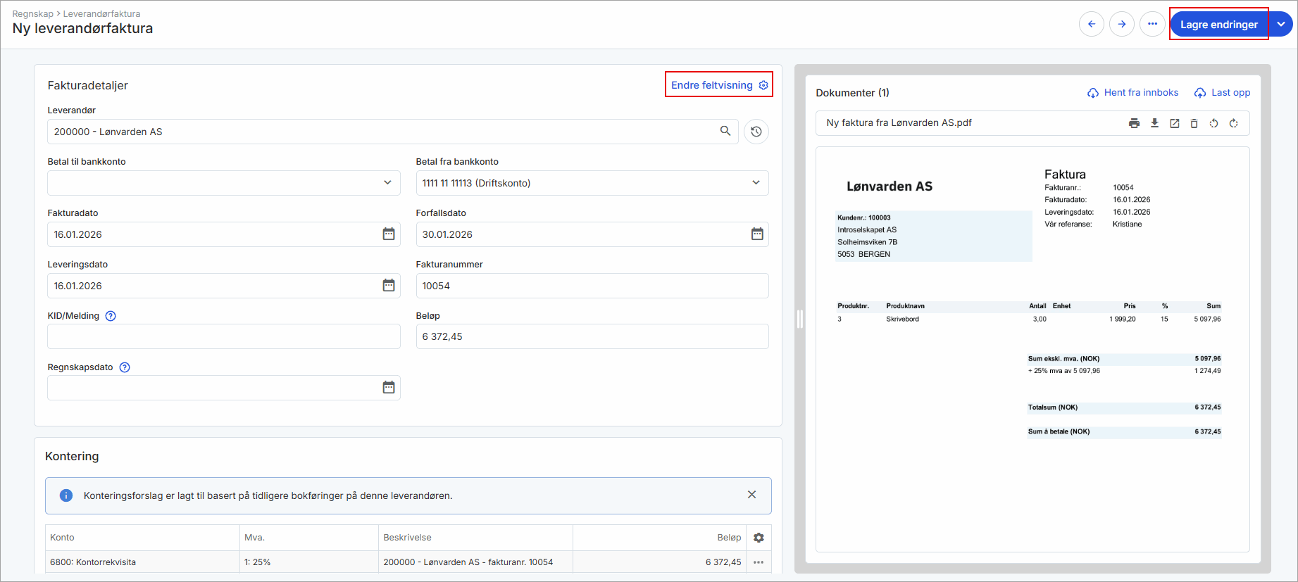 CS.Opprette og bokføre lev.faktura.UM.2.png CS.Opprette og bokføre lev.faktura.UM.2.png