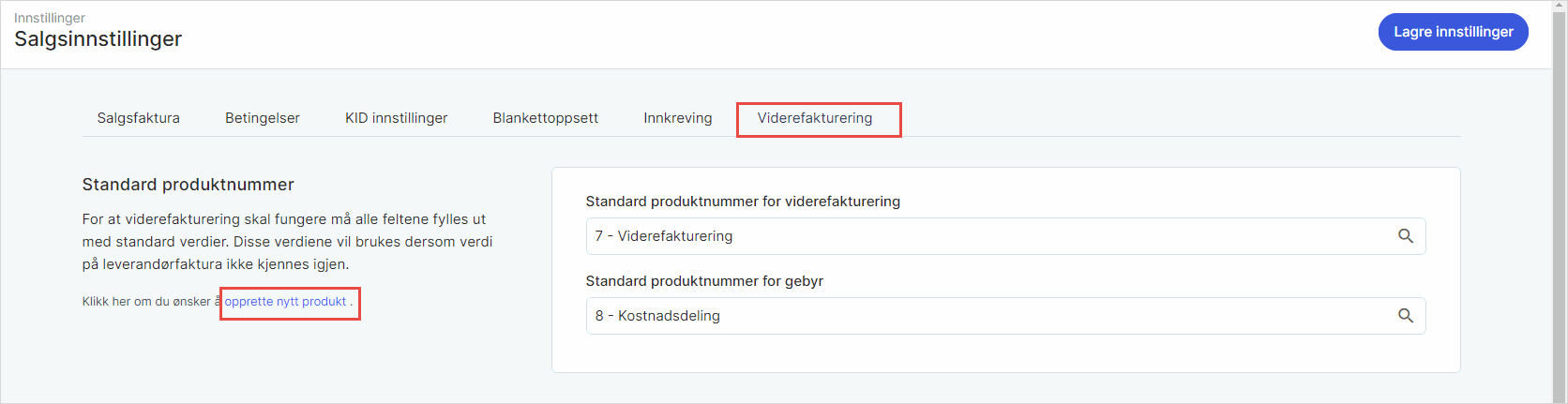 cs. Standard produktnummer og produktkobling for viderefakturering 2 um.png